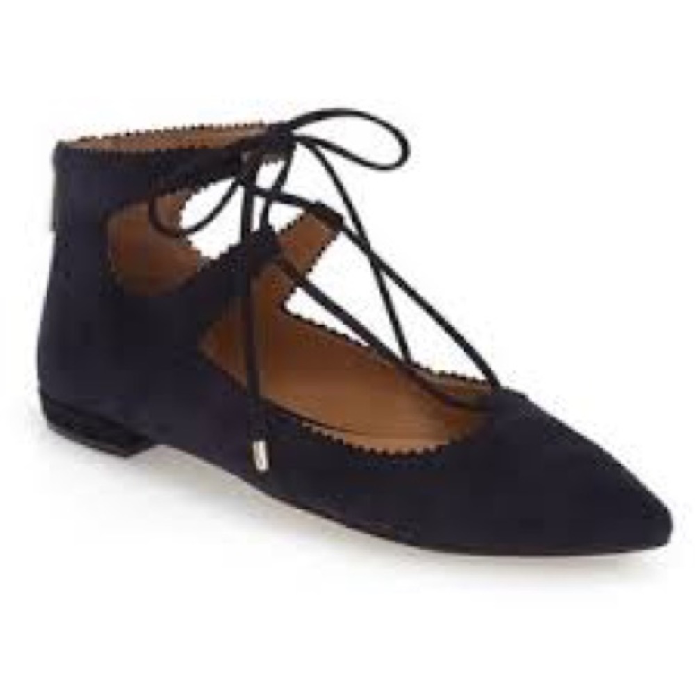 Navy blue Arturo chiang flats